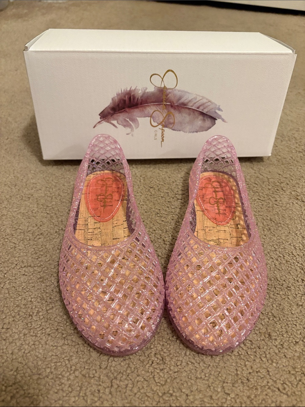 Girls Jessica Simpson jellies